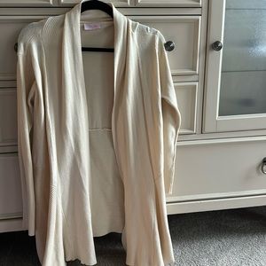 Pink Lily Drape cardigan